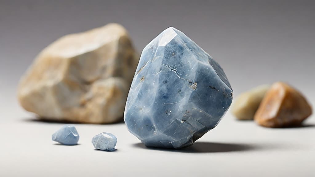 Raw Angelite stone