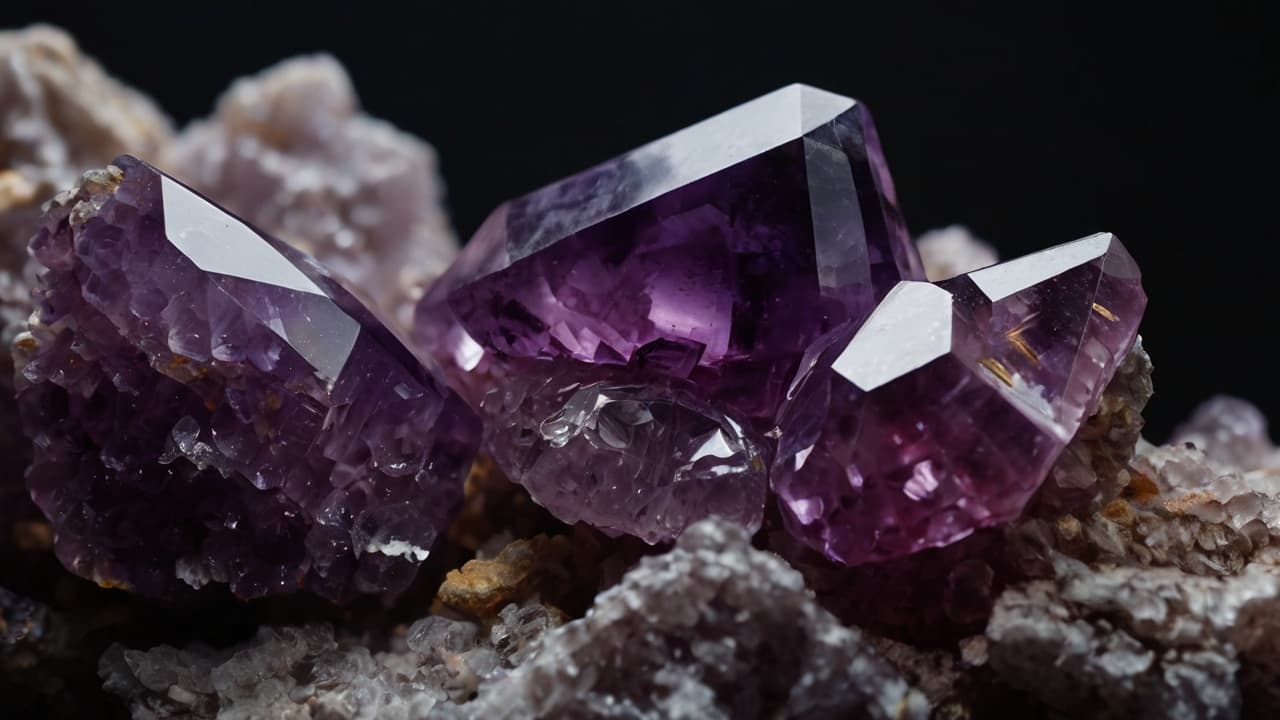 Kakadu Raspberry Amethyst Crystal